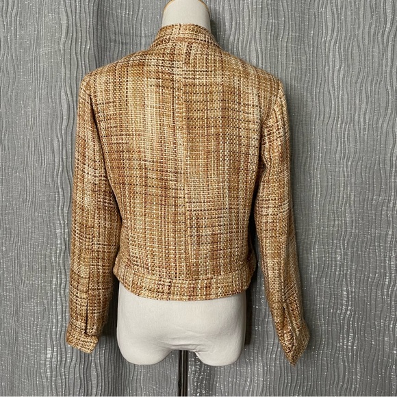 Vintage Carole Little silk crop jacket - Picture 2 of 8